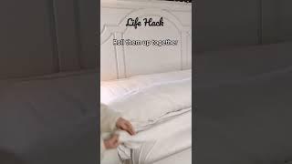 How to put on duvet cover|Duvet cover hack|WAJEEHAS HOME DECOR #shorts #youtubeshorts #foryou