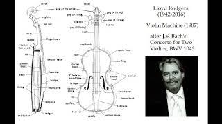 Lloyd Rodgers - Violin Machine 'after Bach' (1987)