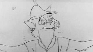 Collection Day for the Poor - Robin Hood animated by Milt Kahl