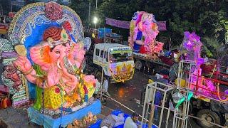 Big Ganesh Shobha yatara | ganesh immersion in tank bund | ganesh nimajjanam 2022 | Ganesh visarjan