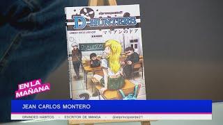 Jean Calos Montero nos presenta su libro de manga "D-Hunters" | En La Mañana