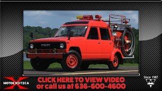 1986 Nissan Safari Fire Truck || SOLD