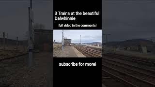 3 trains at Dalwhinnie ad