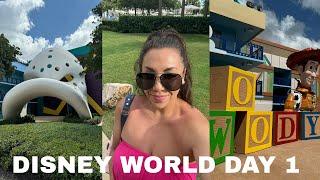 DISNEY WORLD DAY 1 | CHECKING INTO DISNEYS ALL STAR RESORT | ALL STAR MOVIES ROOM TOUR | RESORT TOUR