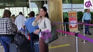 Sara Tendulkar Gives Stylish Twist To Her Airport Look | Globalage Movie