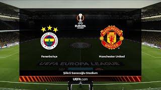 Fenerbahce vs Manchester United | Şükrü Saracoğlu Stadium | 2024-25 UEFA Europa League | PES 2021