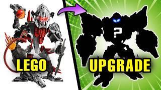 Using DRILLDOZER's LEGO Parts To Build Bionicle MOCs