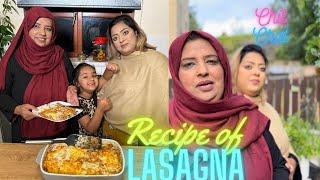 Lasagna Recipe | Lasagna with Desi Twist | Gupshup| Reflexion Family Vlogs