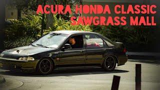 Acura Honda Classic Sawgrass Mall car show 2023