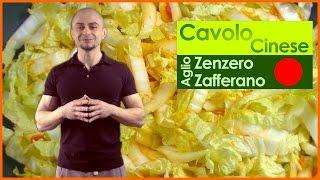 Cavolo cinese zenzero zafferano