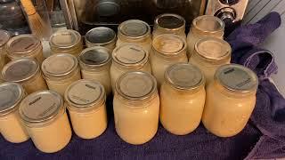 Making homemade Evaporated milk for canning+ more info about canning and why I do it!