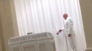 Hidden camera footage of Mormon temple ritual