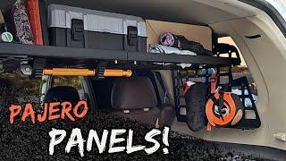 Mitsubishi Pajero Molle Storage Panels for LWB Gen 4 Models!