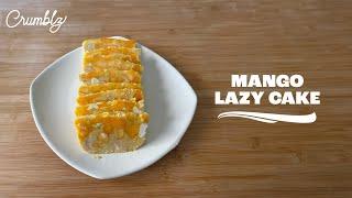 Easy Mango Lazy Cake: No-Bake Dessert Delight! 