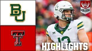 Baylor Bears vs. Texas Tech Red Raiders | Full Game Highlights | ESPN College Football