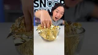 100 GOLD LEAF FLAKES IN SLIME 