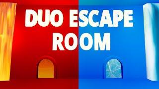 DUO ESCAPE ROOM Fortnite (All Levels) Fortnite Duo Escape Room Vndg Team Vending