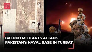 Pakistan's second-largest naval base in Balochistan under attack by BLA's Majeed Brigade