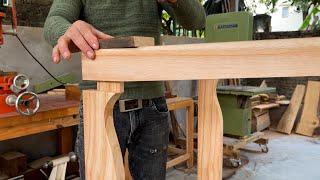 Mr. Truong's Extremely Advanced Skills / Make a Dining Table / Woodworking DIY