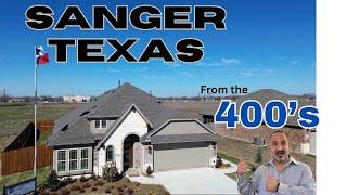 Affordable homes in North Texas, Sanger Texas