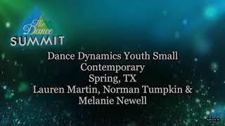 Dance Dynamics Youth Small Contemporary