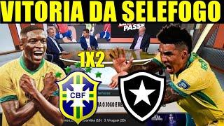 CHILE 1 X 2 BRASIL + BOTAFOGO COM GOLS DE IGOR JESUS E LUIS HENRIQUE SELEÇÃO BRASILEIRA + SELEFOGO