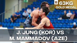 Gold Medal • GR 63Kg • Jinwoong JUNG (KOR) vs. Murad MAMMADOV (AZE)