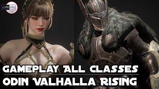 Gameplay All Classes Odin Valhalla Rising [MMORPG Mobile]