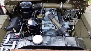 WW2 Ford GPW jeep first start on 6V