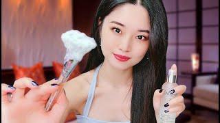 [ASMR] Big Sister Does Your Skincare