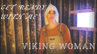 Get Ready with Me - Dressing as a Viking Woman