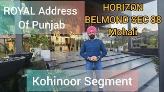 Horizon belmond Sector 88 Mohali ! Flats in Mohali ! premium flats in mohali sector 88