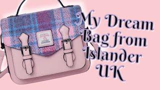 Opening My Dream Bag From Islander UK! Harris Tweed Small Calton Purse Unboxing!