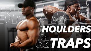 Brutal Shoulder and Traps Workout | UNDER CONSTRUCTION | Lubomba