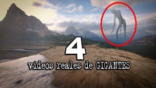 4 Impactantes avistamientos de GIGANTES en video