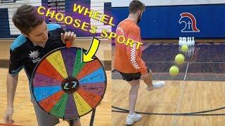ALL SPORT BOWLING CHALLENGE! *Trick Shot Olympics*