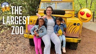 WE WENT TO THE LARGEST ZOO IN THE WORLD || DAY TRIP TO NORTH CAROLINA ZOO