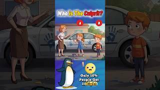 Who is The Culprit? #guess #riddles #quiz #mindgames #quiztime #riddleschallenge #shots