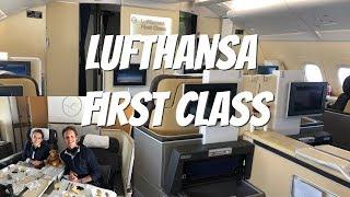 Lufthansa First Class A380 Munich to Los Angeles