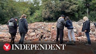 Crooked House: Heartbroken locals lament destruction of Britain's 'wonkiest pub'