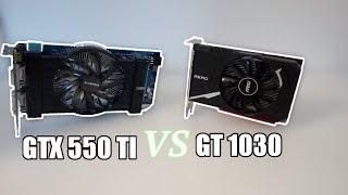 GTX 550 TI VS GT 1030