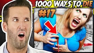 ER Doctor REACTS to 1000 Ways to Die Dumbest Injuries #17