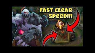 How To Jungle Clear With SION!!!
