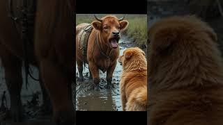 chow chow save a cow||emotional story chow chow and cow#aivideo #viralshorts #foryoupage