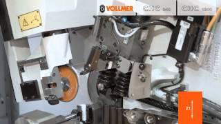 Machine for sharpening circular saws // Machine concept // VOLLMER CHC 840 and CHC 1300