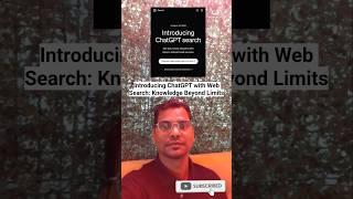 Introducing ChatGPT with Web Search: Knowledge Beyond Limits