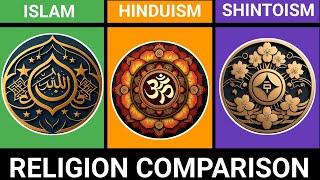 Islam vs Hinduism vs Shintoism- Religion Comparison