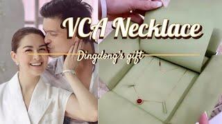 DINGDONG DANTES BIRTHDAY GIFT TO MARIAN,  EXPENSIVE VCA NECKLACE | The Rhonzie Vlog #marianrivera