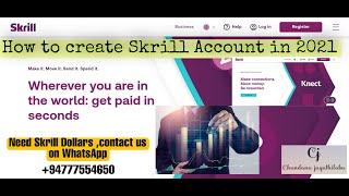 How to create a Skrill Account