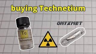 Buying Technetium from Onyxmet - Nuclear chemistry